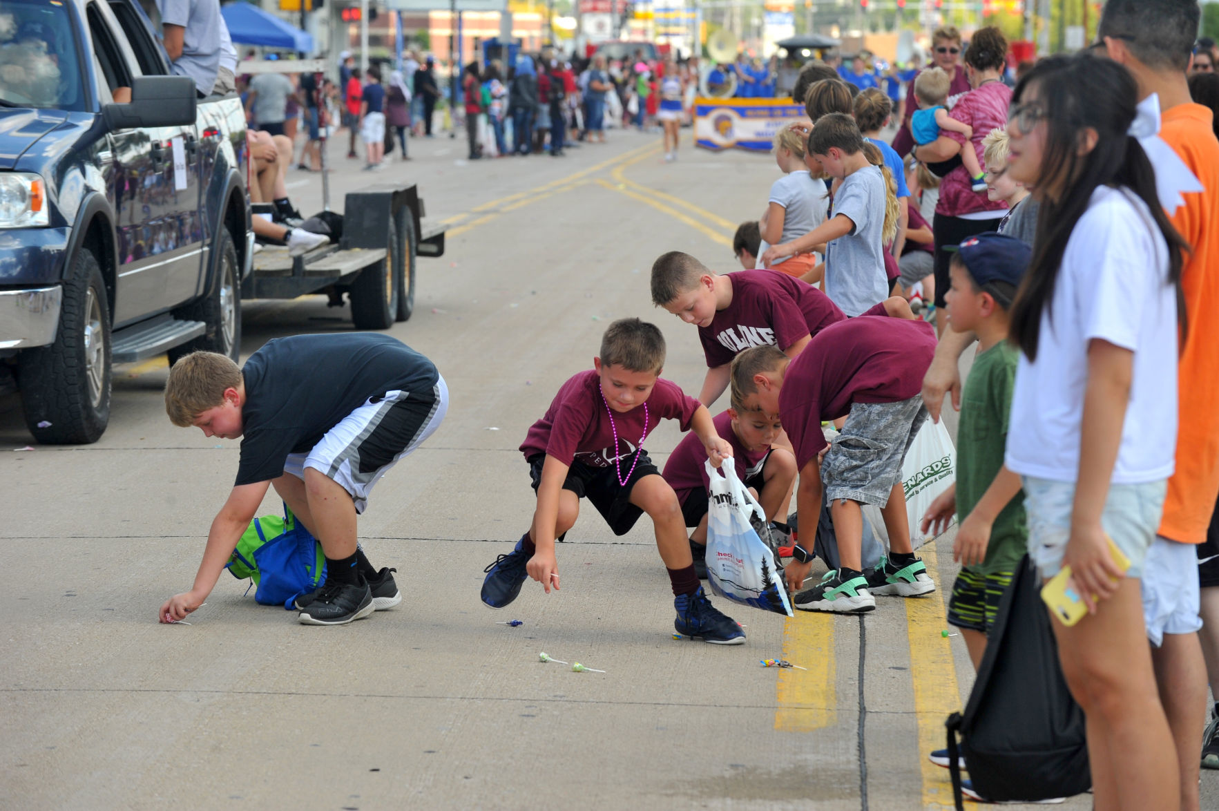 Moline High School Homecoming parade